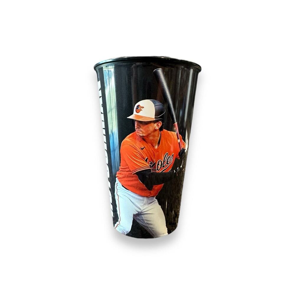 2024 Baltimore Orioles Adley Rutschman Souvenir Beverage Cup SGA Giveaway MLB